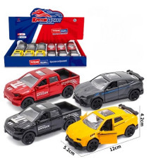 Металл., модель Ford Raptor F350/Lamborghini Urus., 1:36