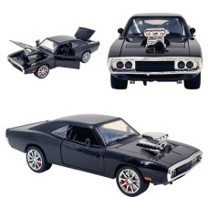 Металл. модель из к/ф "Форсаж" "Dodge Challenger 1970", свет, звук, 1:24