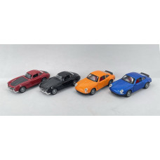Метал., модель Porsche 911/Mercedes-Bens 300, 1:36