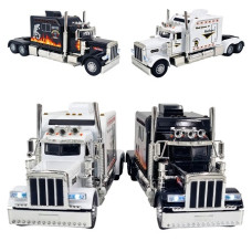 Металл. модель тягач "Peterbilt", свет, звук,  1:24 (A4220)