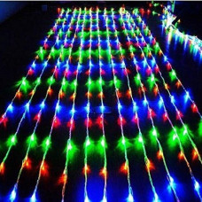 Гирлянда "Водопад", цвет ламп мультиколор, 560 LED, 3х2 м