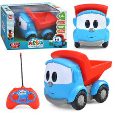 Машина Грузовичок Лева 20 см., ( звук, пульт, р/у), 30х16х18 см