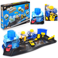 Парковка "Автомойка" в коробке. 47х32,5х6,5 см.