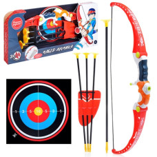 Набор Лучник (лук с мишенью и стрелами, на присосках) в кор.
