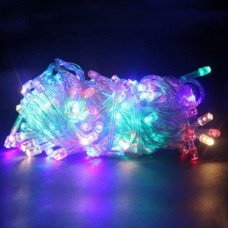 Гирлянда "Нить", цвет ламп мультиколор, 100 LED, 7 м