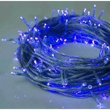Гирлянда "Нить", цвет ламп синий, 100 LED, 8 м