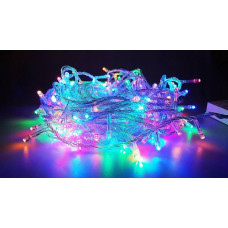 Гирлянда "Нить", цвет ламп мультиколор, 160 LED, 11 м