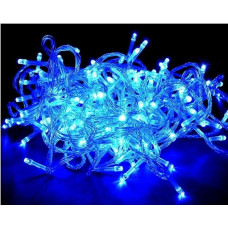 Гирлянда "Нить", цвет ламп синий, 160 LED, 11 м