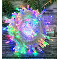 Гирлянда "Нить", цвет ламп мультиколор, 300 LED, 15 м