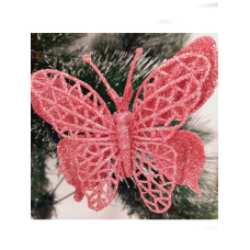 Набор заколок на елку "Бабочки", 10.5х2х32 см