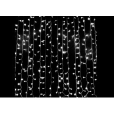 Гирлянда "Занавеска", цвет ламп белый, 160 LED, 1,5х1,5 м