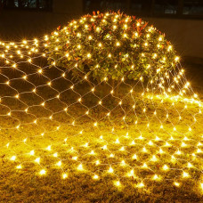 Гирлянда "Сетка", цвет ламп желтая, 240 LED,  2х2 м
