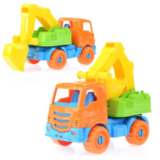 Машинка Экскаватор "Ярослав" Оранжевый 16х8х9 см