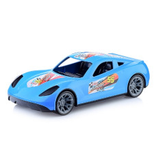 Машинка Turbo "V-MAX" голубая 40х18х13 см.