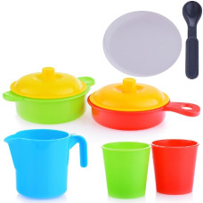 Набор посуды 11 предм. в сетке, 11х11х11