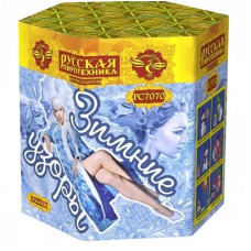 Зимние узоры (1,1"х19) 1/18