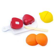 Игровой набор "Режем фрукты" (5пр) в пак., 19х5х22 см
