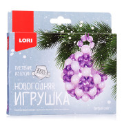 Новогодняя игрушка. Плетение из бусин 