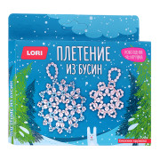 Новогодняя игрушка. Плетение из бусин 