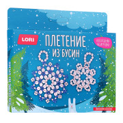 Новогодняя игрушка. Плетение из бусин 